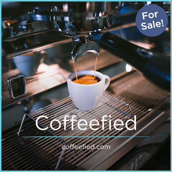 Coffeefied.com - Unique premium domains for sale