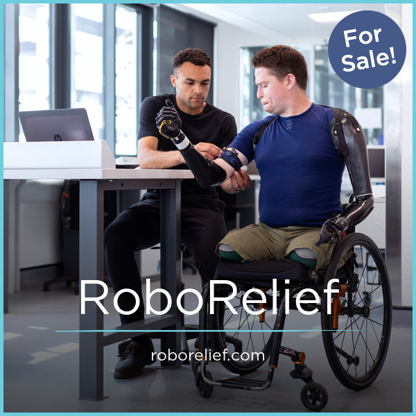 Roborelief.com - Catchy premium domains for sale