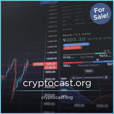 Cryptocast.org - Creative brandable domain for sale