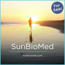 SunBioMed.com - Creative brandable domain for sale