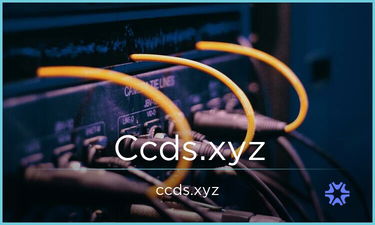 Ccds.xyz - Creative brandable domain for sale