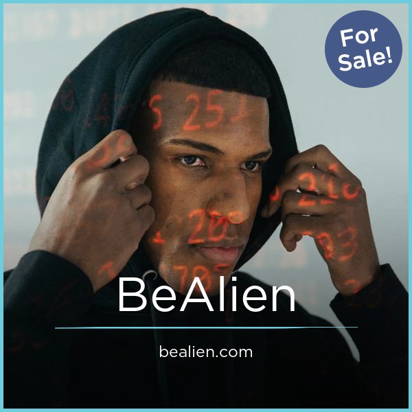 BeAlien.com - Unique domains for sale