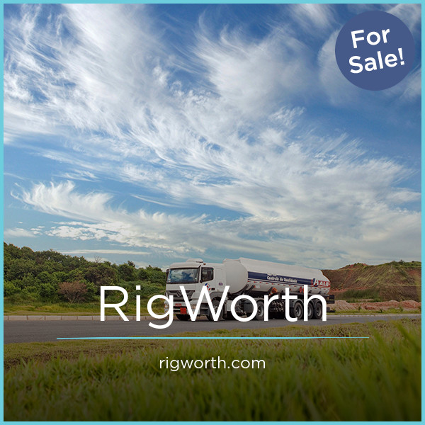 RigWorth.com - Best premium domain names