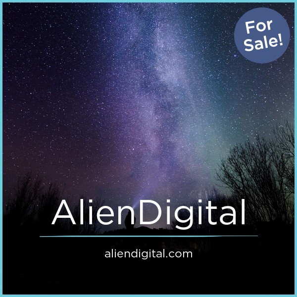 AlienDigital.com - buy Great premium domains