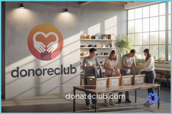 DonateClub.com - Creative brandable domain for sale