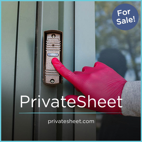 PrivateSheet.com - Unique premium domains for sale