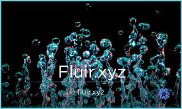 Fluir.xyz - Creative brandable domain for sale