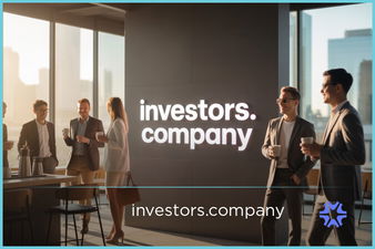 Investors.company - Creative brandable domain for sale