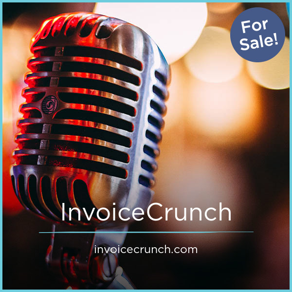 InvoiceCrunch.com - buy Unique premium domains