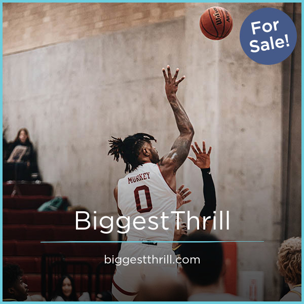 BiggestThrill.com - Catchy domains for sale