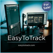 EasyToTrack.com - Creative brandable domain for sale