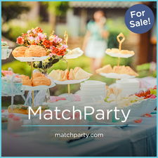 MatchParty.com - Great premium domains