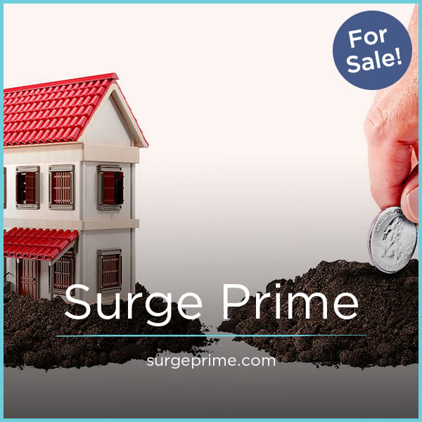SurgePrime.com - Good premium domain names for sale