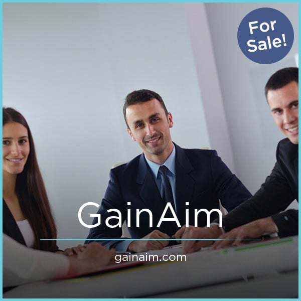 GainAim.com - Creative premium domain names for sale