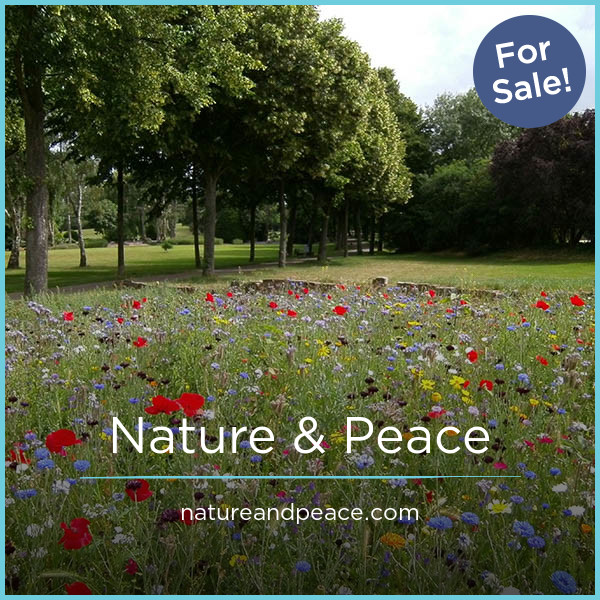 NatureAndPeace.com - Creative premium domain names for sale