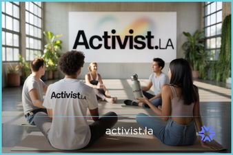 Activist.la - Creative brandable domain for sale