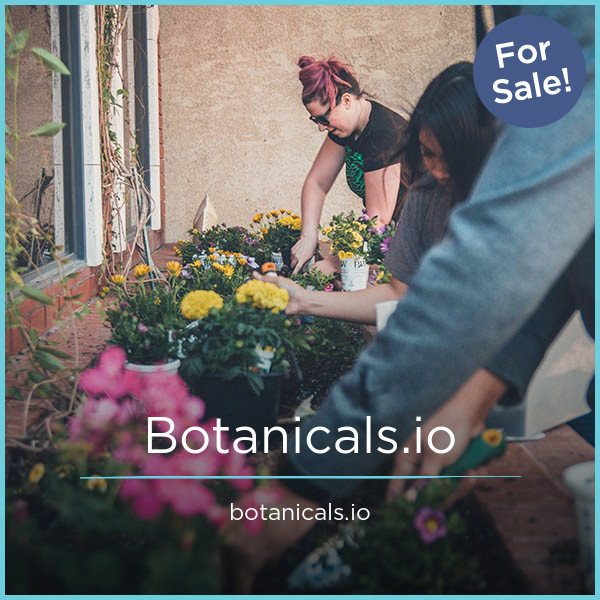 Botanicals.io - buying Good premium names