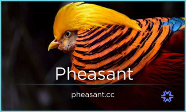 Pheasant.cc - Creative brandable domain for sale