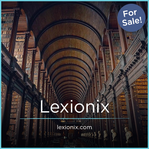 Lexionix.com - New premium domains for sale
