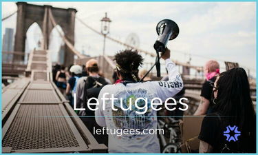 Leftugees.com - Creative brandable domain for sale