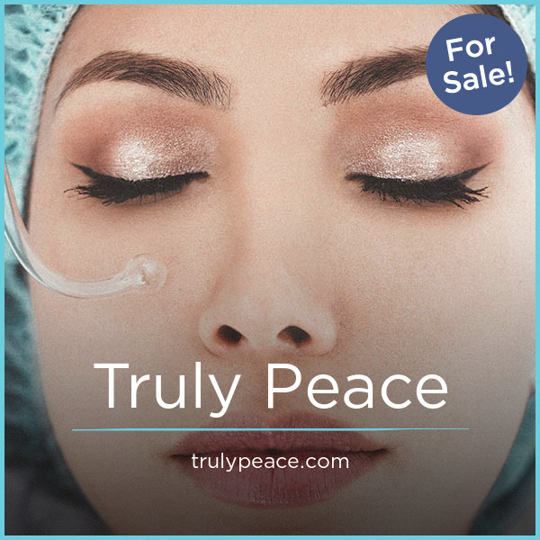 TrulyPeace.com - buying Unique premium names
