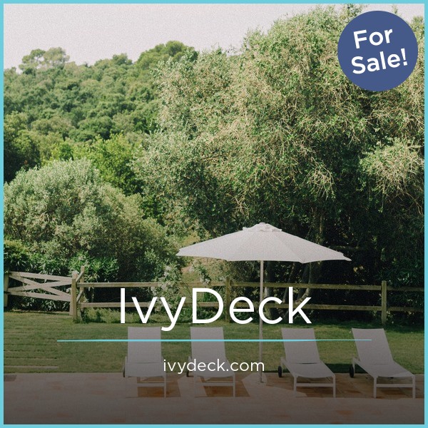 IvyDeck.com - buy Catchy premium domains