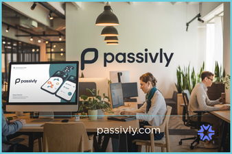 Passivly.com - Creative brandable domain for sale