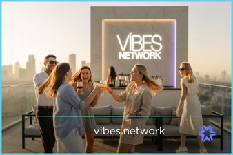 Vibes.Network - Creative brandable domain for sale