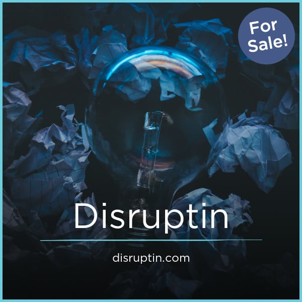 Disruptin.com - Unique premium domain marketplace