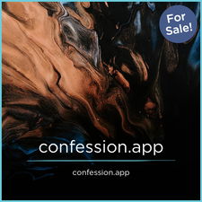 Confession.app - Creative domains for sale