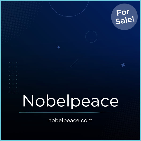 NobelPeace.com - New premium domains for sale