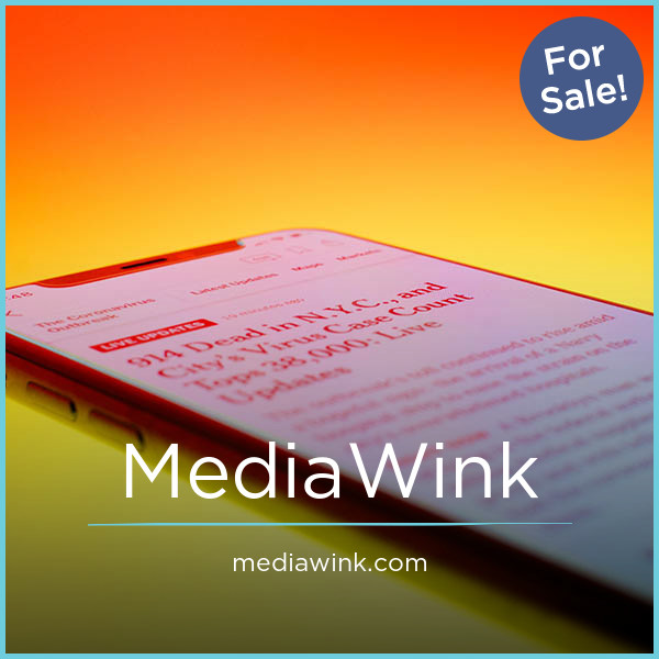 MediaWink.com - Catchy premium domain names for sale