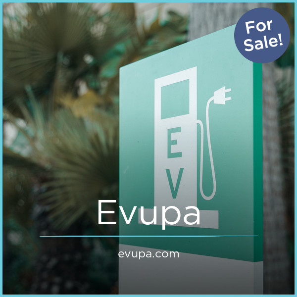 Evupa.com - Catchy premium domains