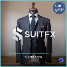 SuitFX.com - Creative brandable domain for sale