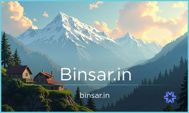 Binsar.in - Creative brandable domain for sale