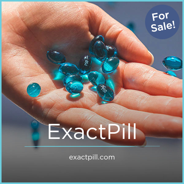 ExactPill.com - buying Catchy premium names