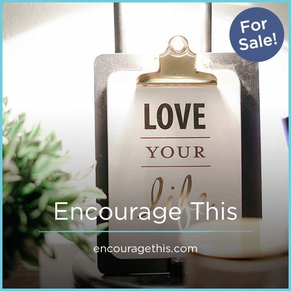 EncourageThis.com - Creative premium domain names for sale