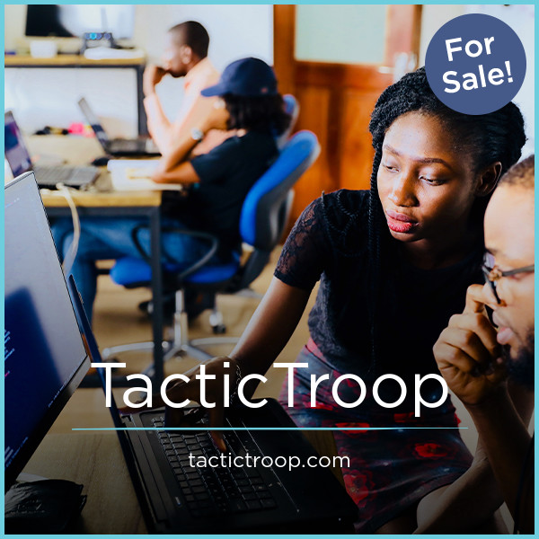 TacticTroop.com - Great premium domain marketplace