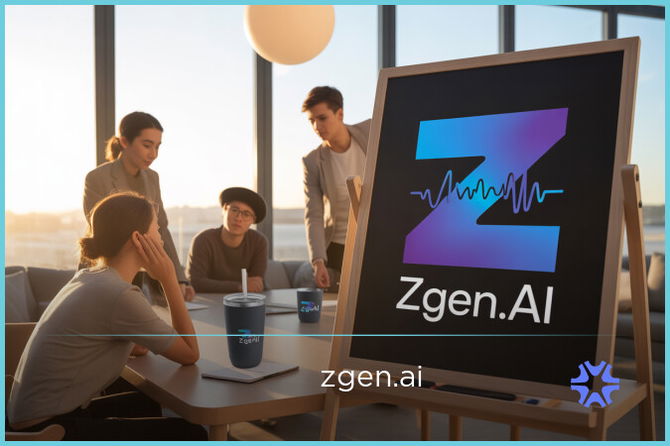 ZGen.ai — Premium Domain For Sale | Atom