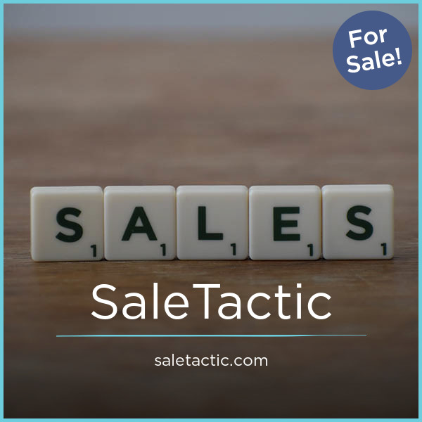SaleTactic.com - Creative domains for sale