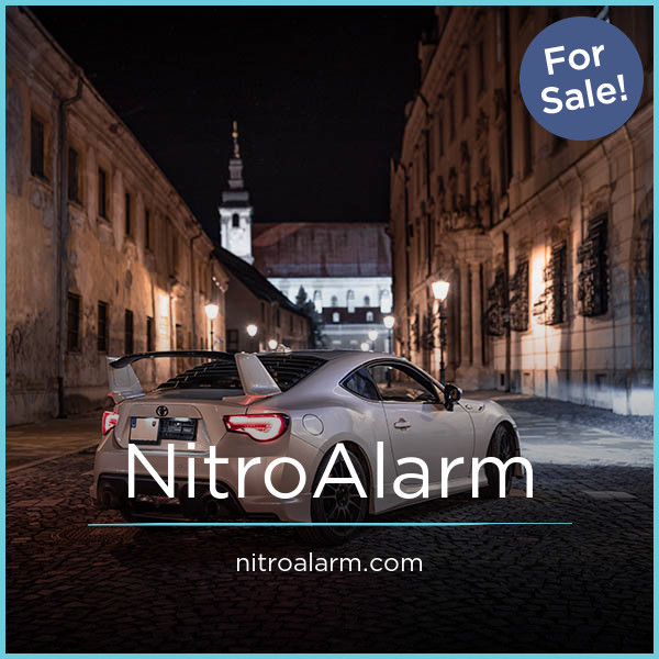 NitroAlarm.com - Great premium domain names for sale