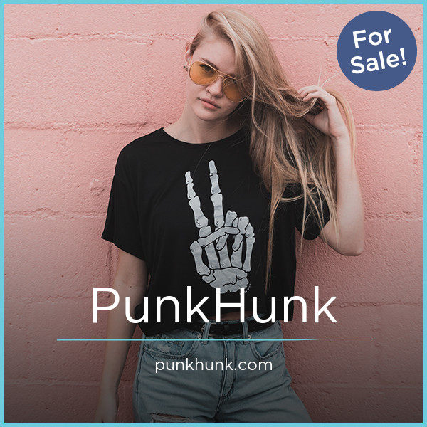 PunkHunk.com - buy Cool premium domains