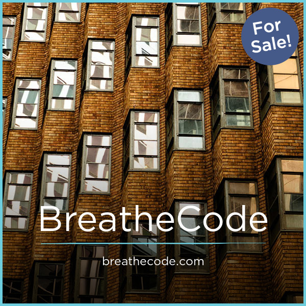 BreatheCode.com - Cool domains for sale