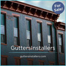 GuttersInstallers.com - Creative brandable domain for sale