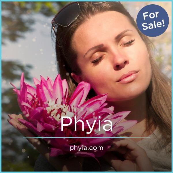 Phyia.com - Creative domains for sale