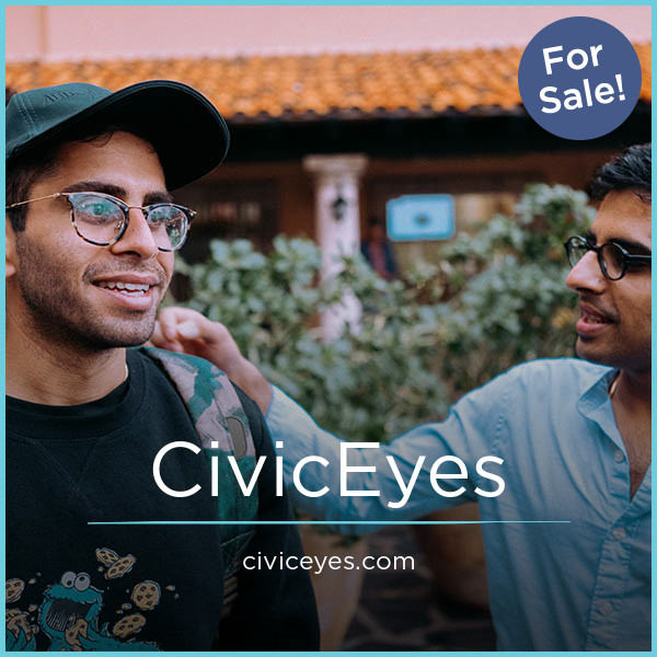 CivicEyes.com - buy Cool premium domains