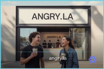 Angry.la - Creative brandable domain for sale
