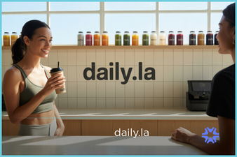 Daily.la - Creative brandable domain for sale