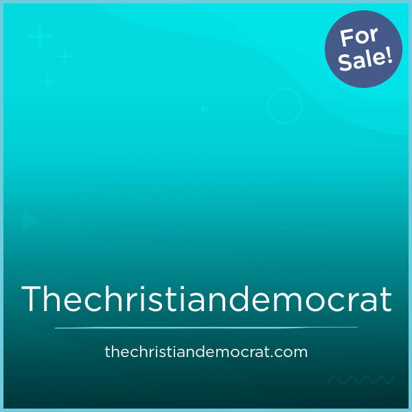 TheChristianDemocrat.com — 2