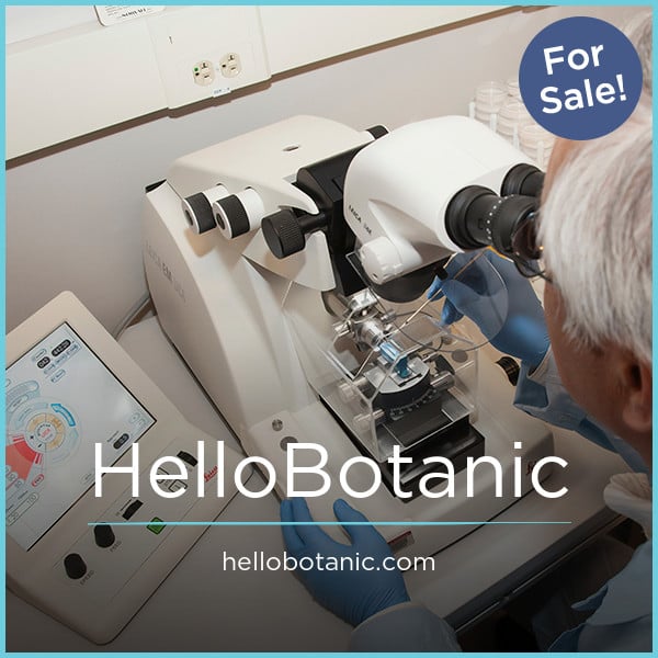 HelloBotanic.com - Best premium domain names